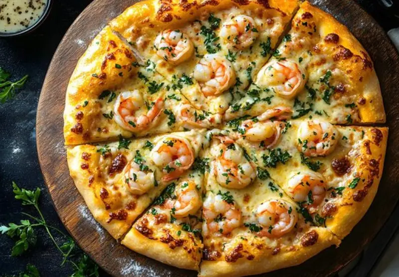 Karidesli Pizza (Orta Boy)