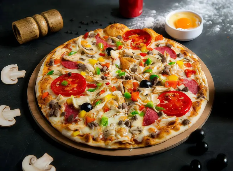 Karışık Pizza Küçük Boy