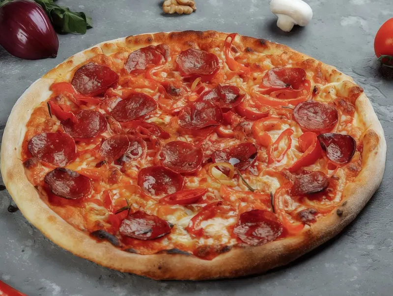 Sucuklu Pizza (Küçük Boy)